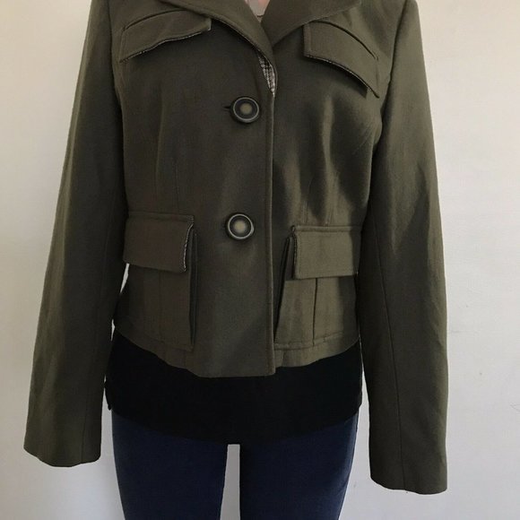 VTG NWOT Harvé Benard Holtzman blazer jacket 12P - Picture 7 of 12